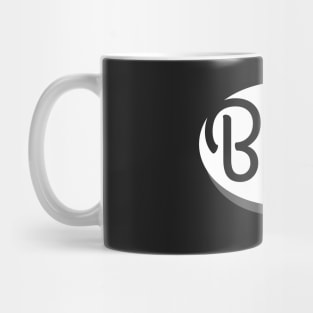 Blah, blah, blah (B&W version) Mug